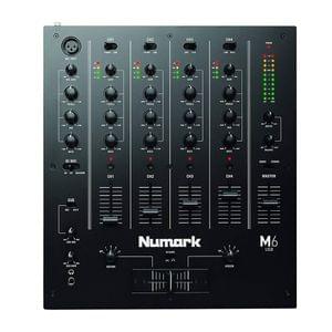 Numark M6USB Black 4 Channel DJ Mixer